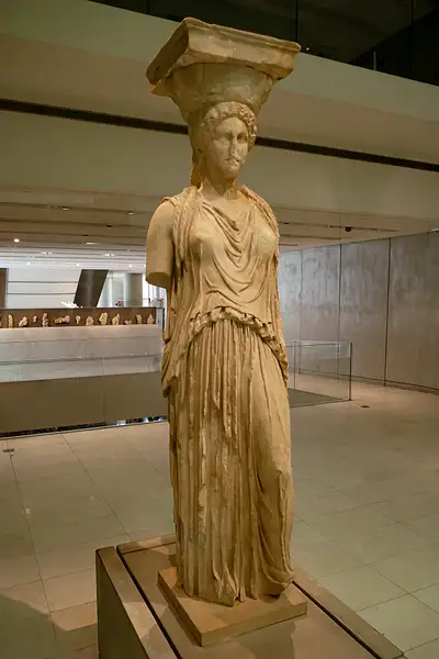 45. Karyatid, Acropolis Museum - Athens by EdCerier