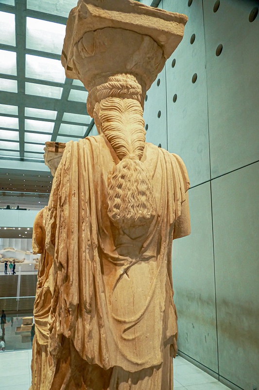 46. Karyatid, Acropolis Museum - Athens
