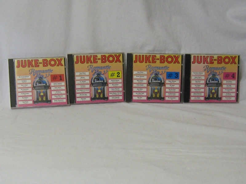 12a. 4-Cd's, Juke-box Romantic hits, voorzijde