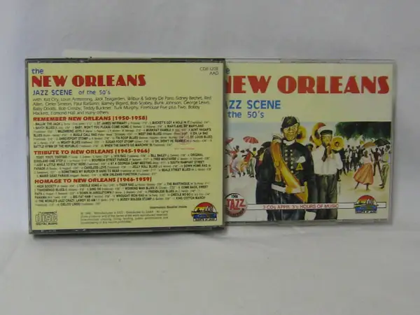 05b. 3 Cd box, the New Orleans jazz scene of the 50's,...