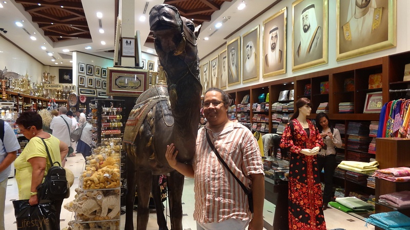 My closest encounter with a mall camel