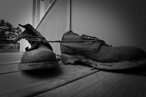 Oak Ridge WWII Dirty Boots by aaronhollows