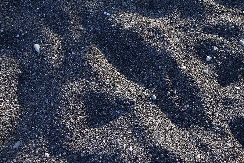 Black Sand up close