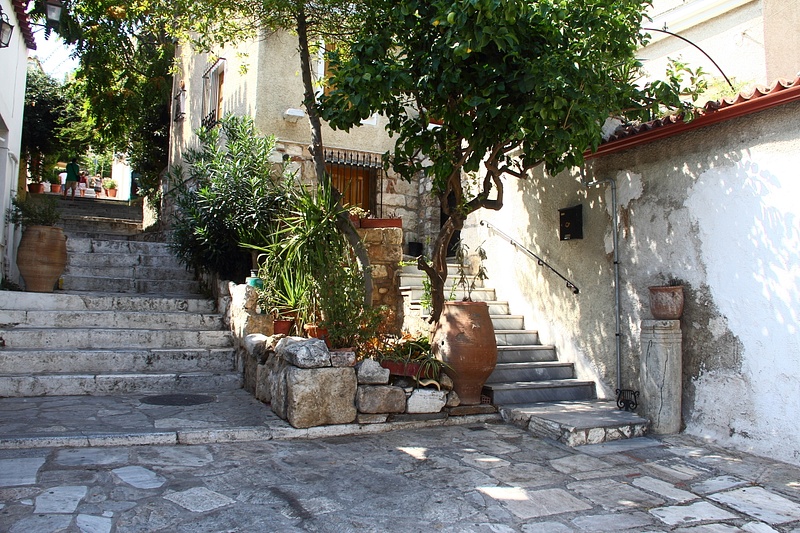 A quiet corner in Athens