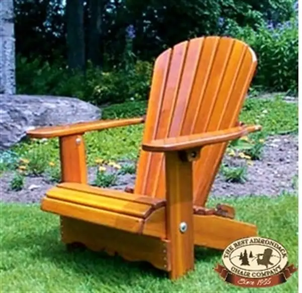 Folding Cedar Adirondack Chair and Furniture by...