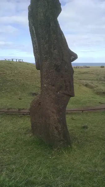 At Rano Raraku: Moai