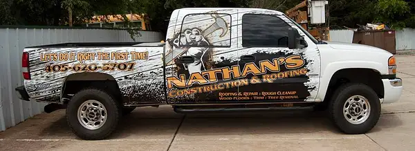 Partial Vehicle Wrap, Service Truck by Silsby Media