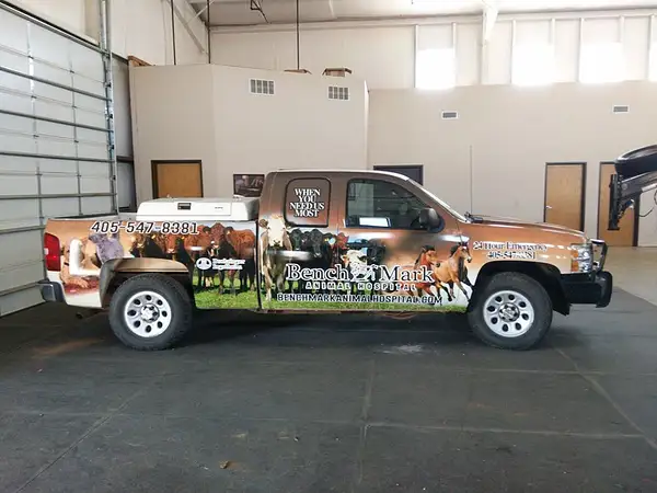 Benchmark Animal Hospital / Full Vehicle Wrap by Silsby...