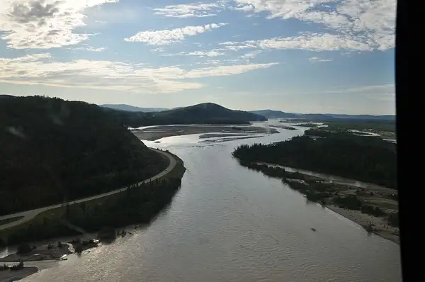 Tanana_River_from_the_air by WillWright