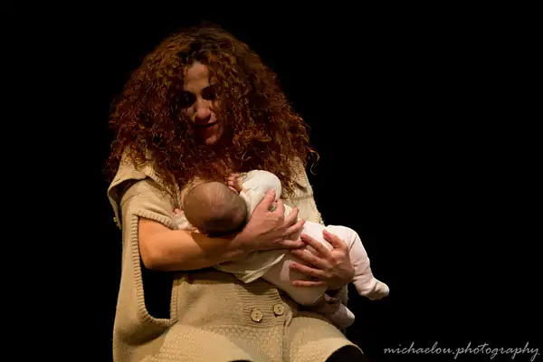 Breastfeeding on stage. 2017 Calendar for the Cyprus...