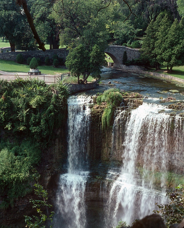 Webster's Falls - near Hamilton, Ontario 1967
