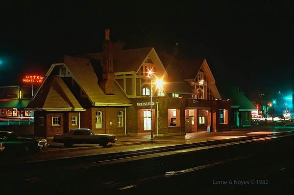 Amtrak Station in Flagstaff, AZ by ArizonaLorne