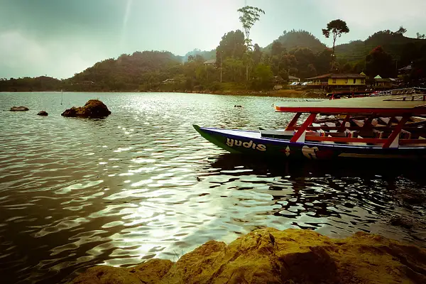 boats of Situ Patenggang by AttarPortfolio