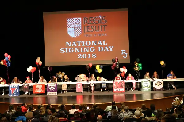 RJ1718 NLI Signing Day 04.11 (51) by Regis Jesuit High...