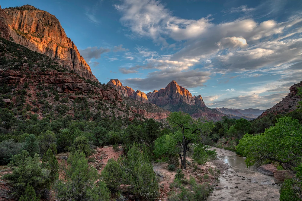 The Watchman Sunset