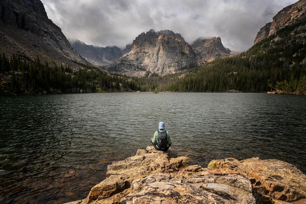 Contemplative Alpine Escape