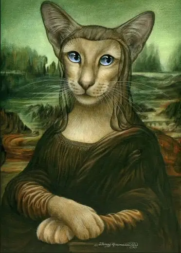 Siam Mona Kitty by IrinaCawton