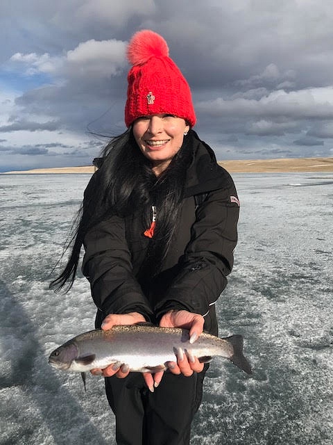 Montana Ice Fishing | Skye Drynan