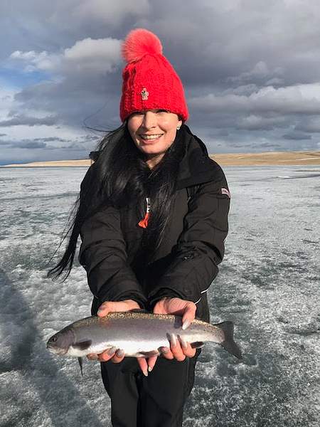 Montana Ice Fishing | Skye Drynan by Skye Drynan