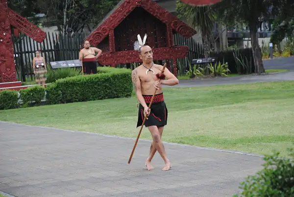 Te Puia: Maori show by Maria Dzeshchanka