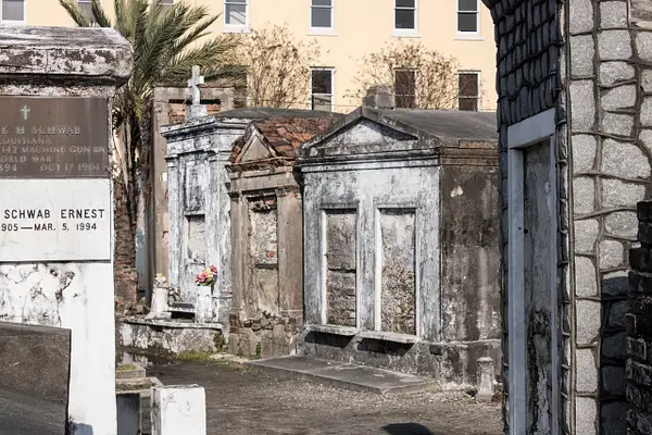 St. Louis Cemetery No. 1-20 by Michael Roberts
