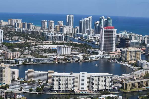 Helicopter View of Miami by EmranChowdhury
