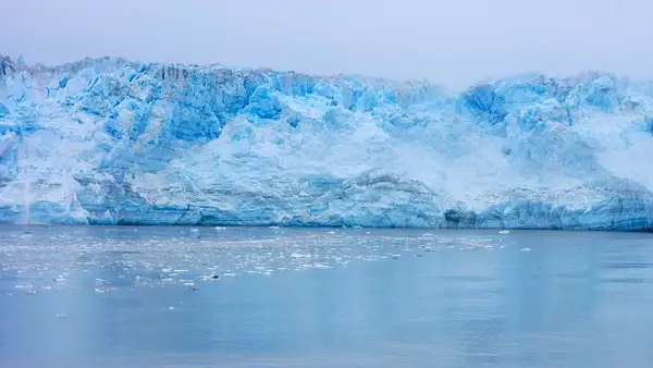 Hubbard Glacier by Ron Meade