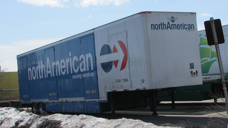 northAmerican van lines trailer