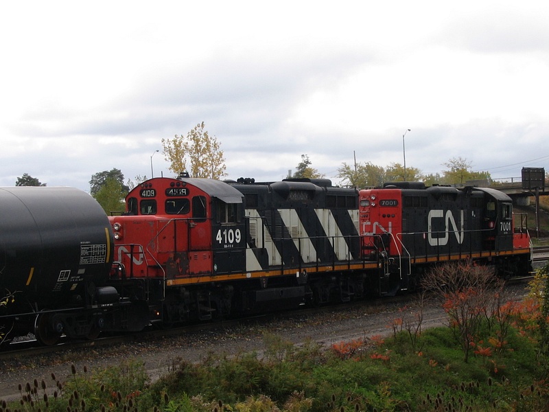 CN 4109 switches Aldershot