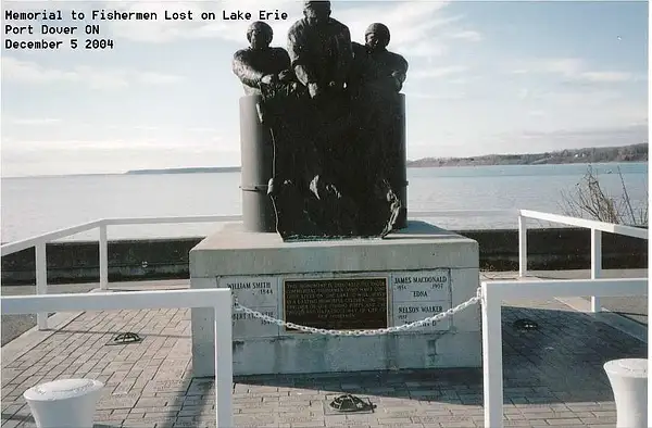 Lost Fishermen Memorial Port Dover Ont. by RobertArcher