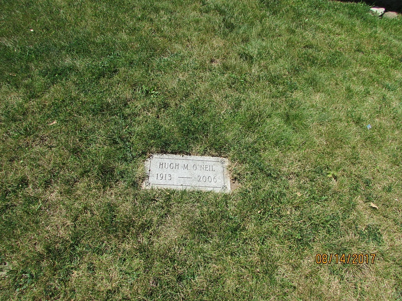 Hugh O'Neil grave marker