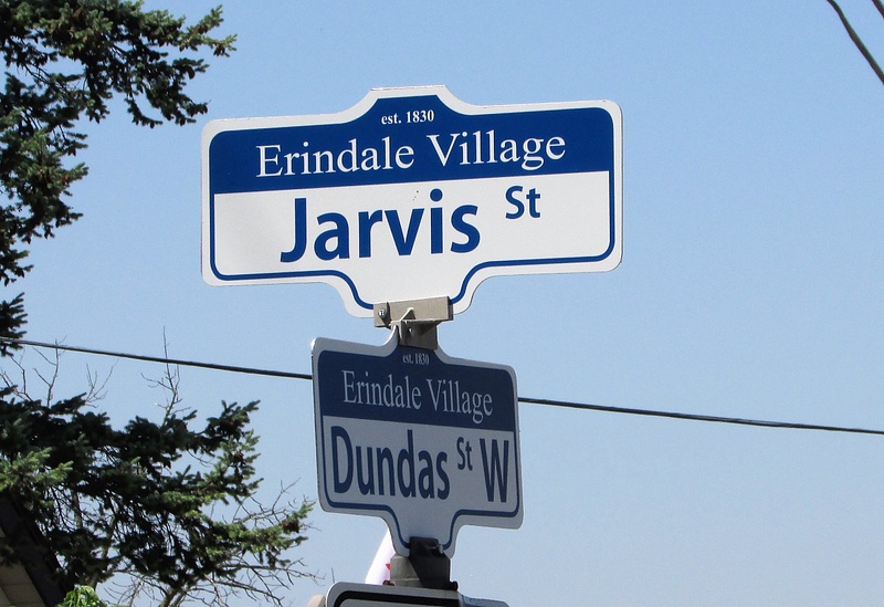 Village Street Sign