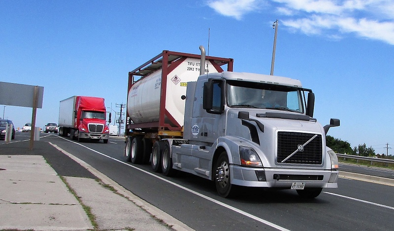 Tripoint Volvo with Liquid Tank Container