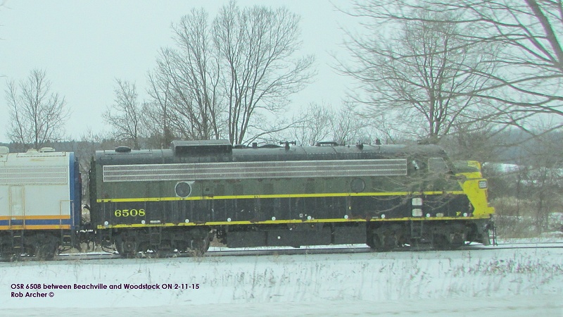 OSR 6508 leading train