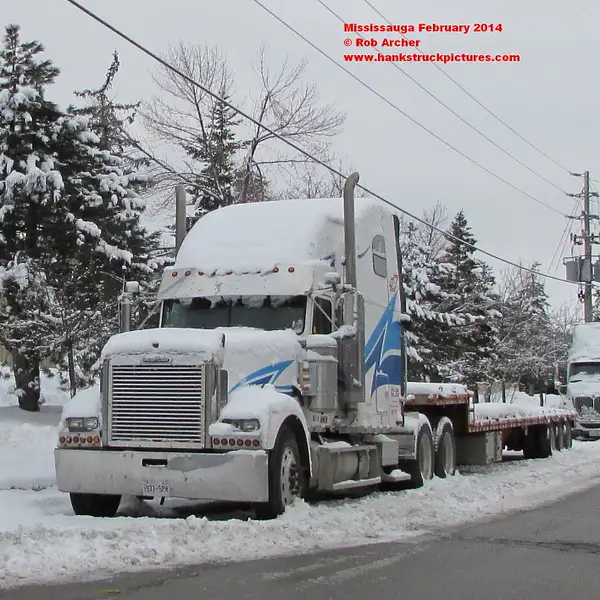 Frozen Freightliner by RobertArcher