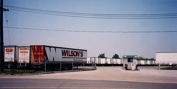 Wilson's trailer yard. by RobertArcher