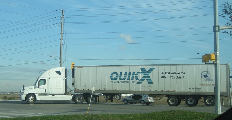 QuikX arriving at terminal.