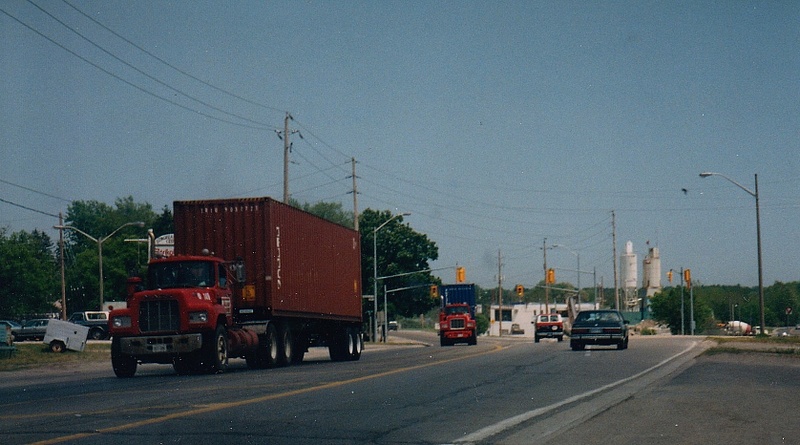 Westbound on Highway 3 in Simcoe