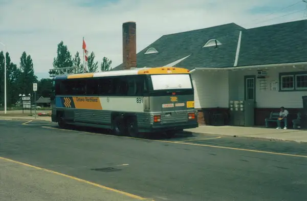 gravenhurst stattion with onr bus august 1997 by...