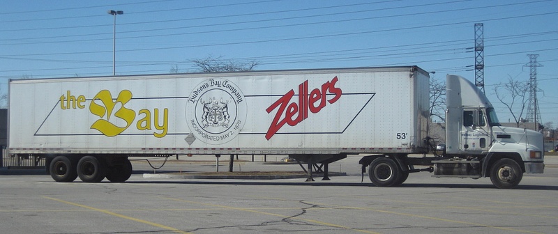 HBC Logistics with Zellers name