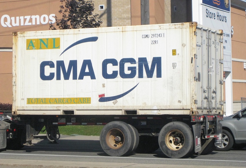 CMA CGM with ANL marks.