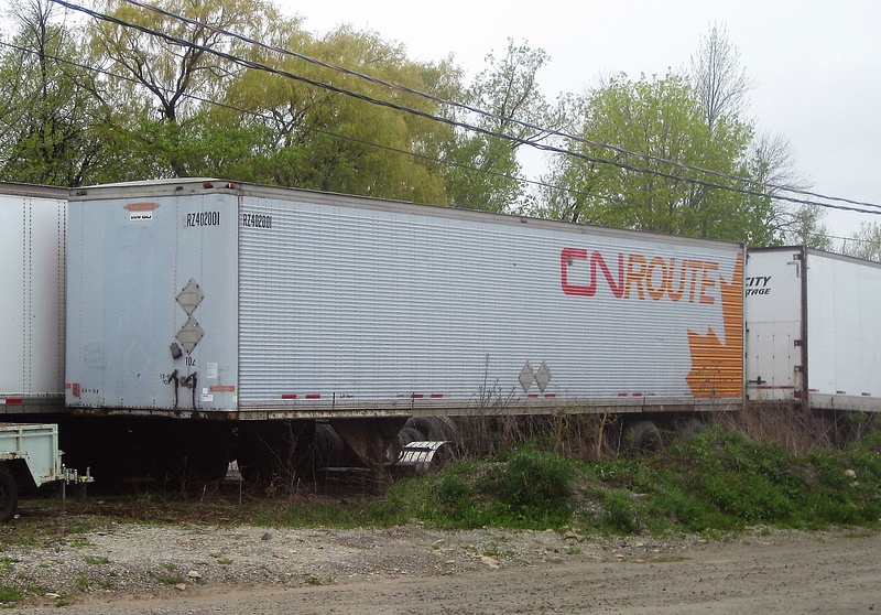 CN Route trailer