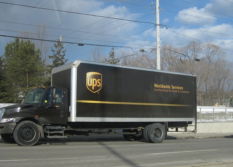 UPS Straight Truck