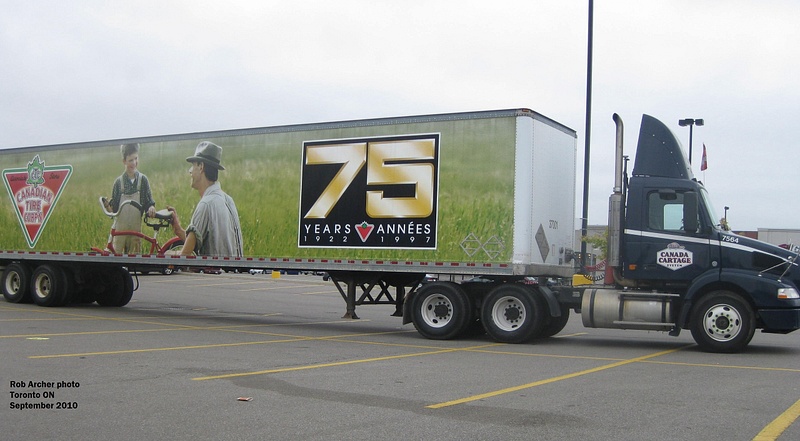 Canadian Tire 75th Anniversary trailer