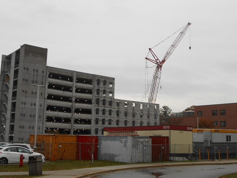 Mississauga Hospital Construction Crane