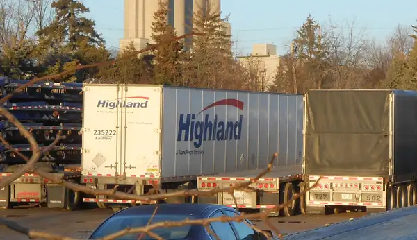 Highland Trailer in Contrans Yard by RobertArcher