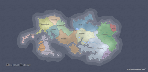 Political map by Azgaar9