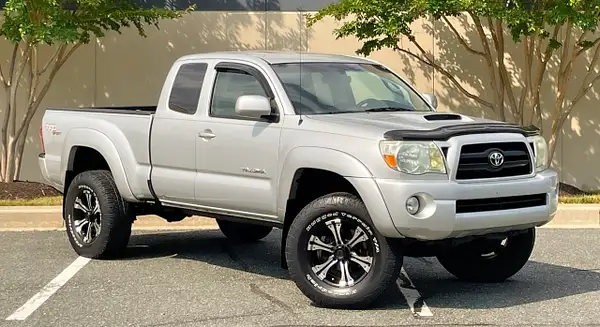 tacoma lifted silver by autosales by autosales