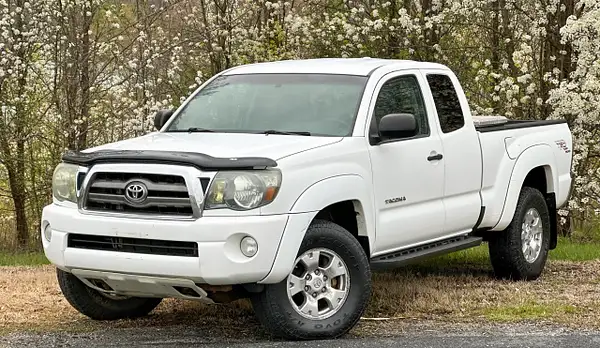 white tacoma marr by autosales by autosales
