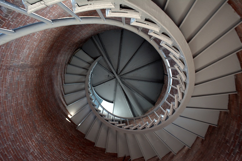 Portsmouth Harbor Light staircase